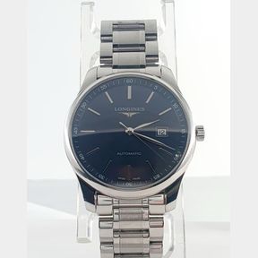 MENS LONGINES WATCH - ALL STAINLESS STEEL AUTOMATIC MOVEMENT SWISS MOVEMENT CLEAR BACK WITH DATE FUNCTION 42MM CASE - 51633/316