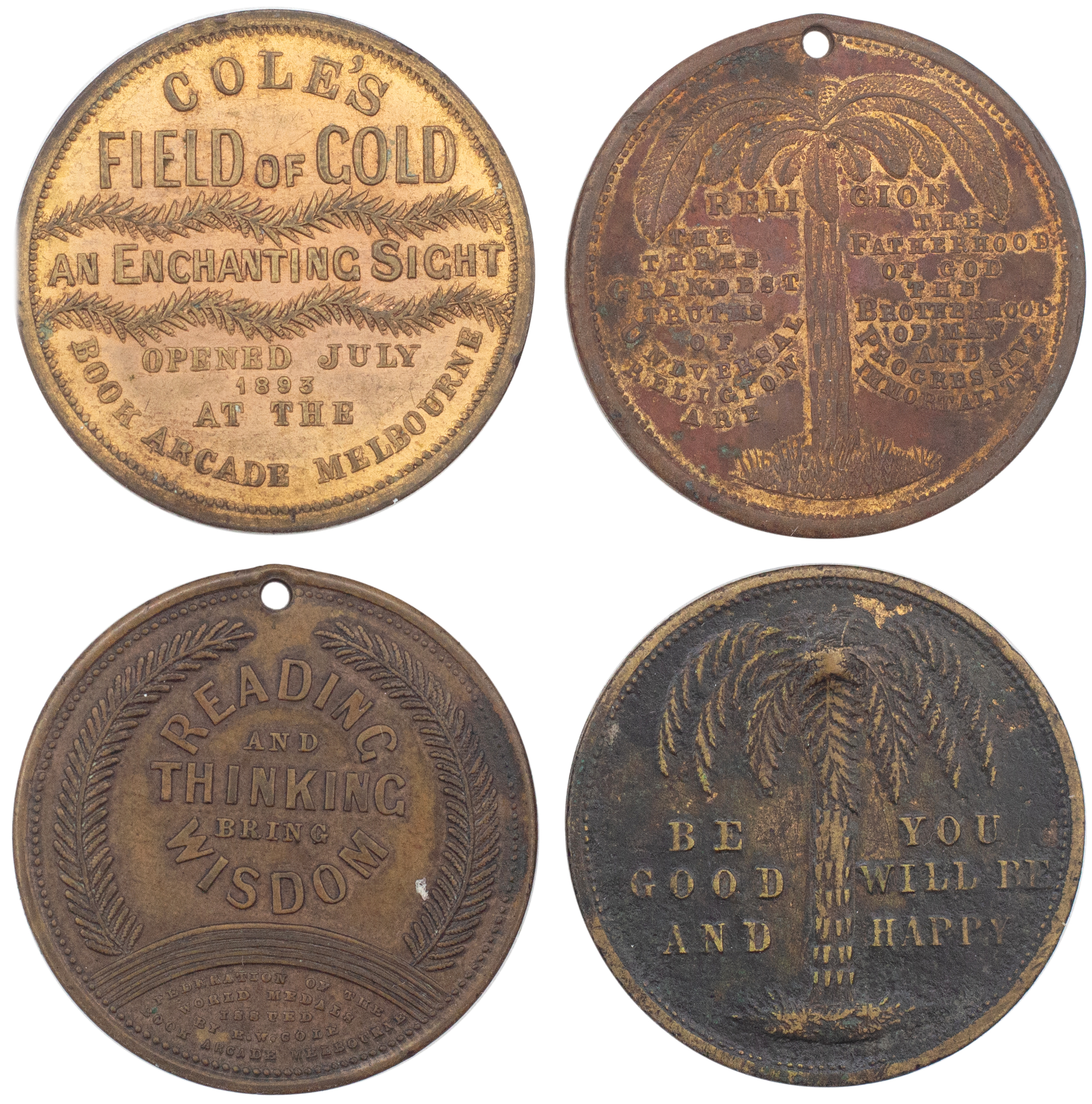 E. W. Cole, Coles Book Arcade, Melbourne,