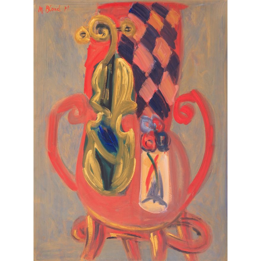 Maurice Blond | Martwa natura z wiolonczelą, 1971 r.