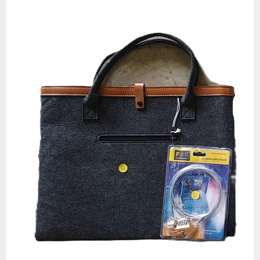 Laptop Bag 15Inch & Pingcool number Lock | Aucor