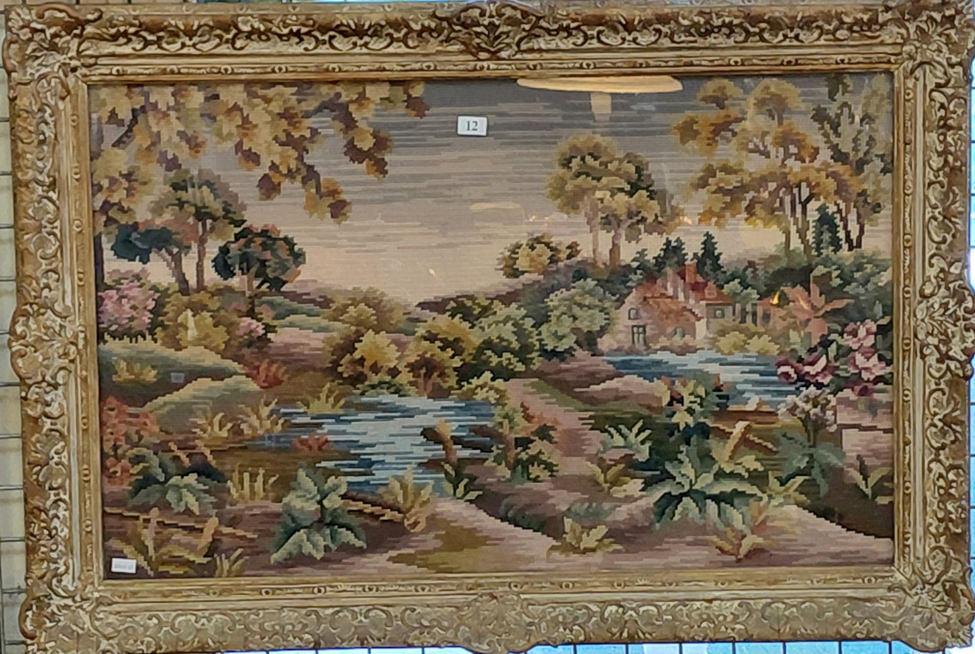 12 · FRAMED TAPESTRY