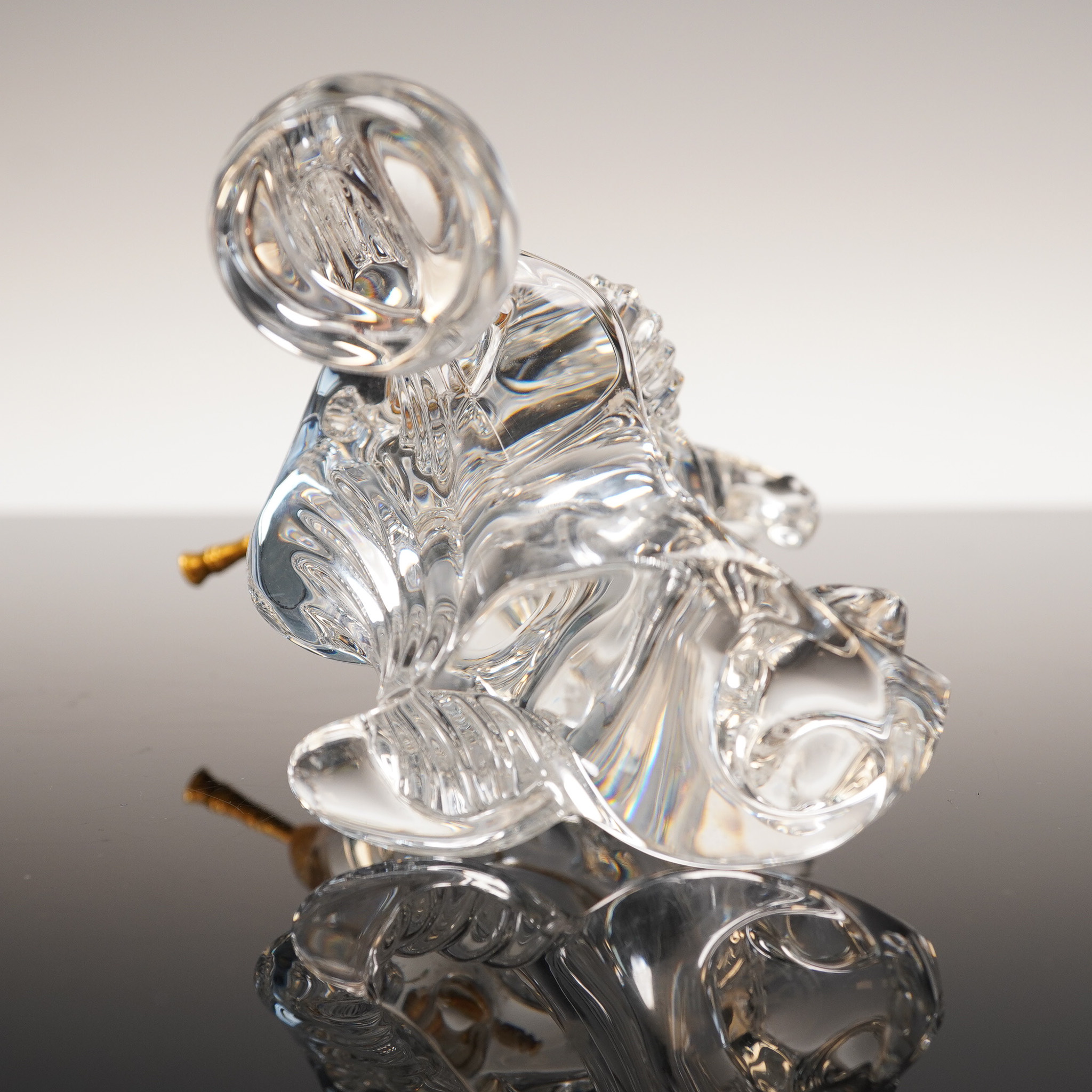 Baccarat by Jean Boggio Crystal Jester Figurine | Lion and