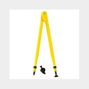 EDX Education Transparent Board Compass- Yellow| 51734/13146 SN B1 (S7)