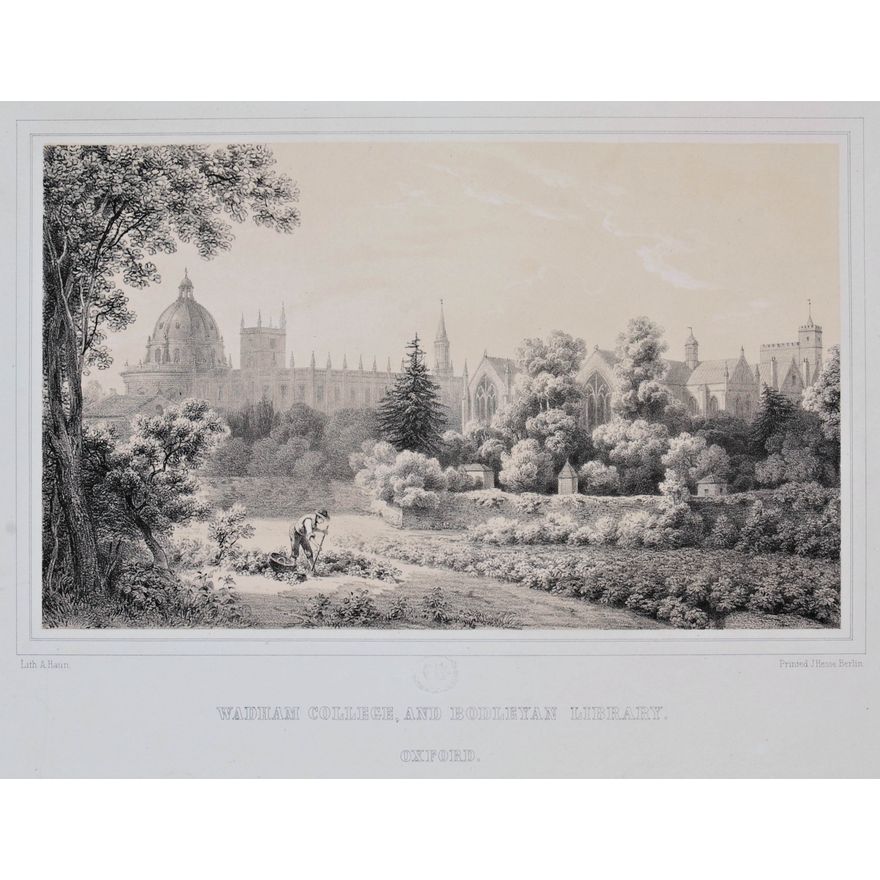 A. Haun | Wadham College, and Bodleyan Library. Oxford.