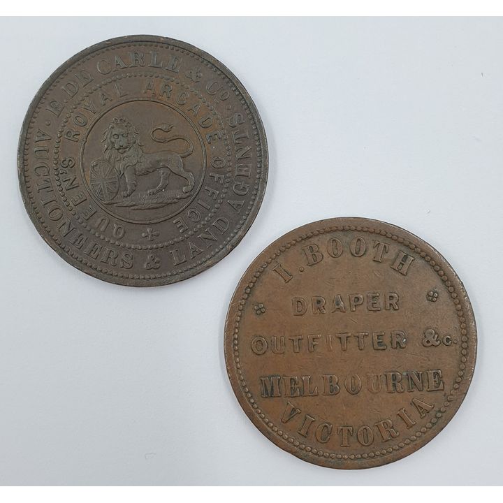 Vic. Trade Tokens (x2)