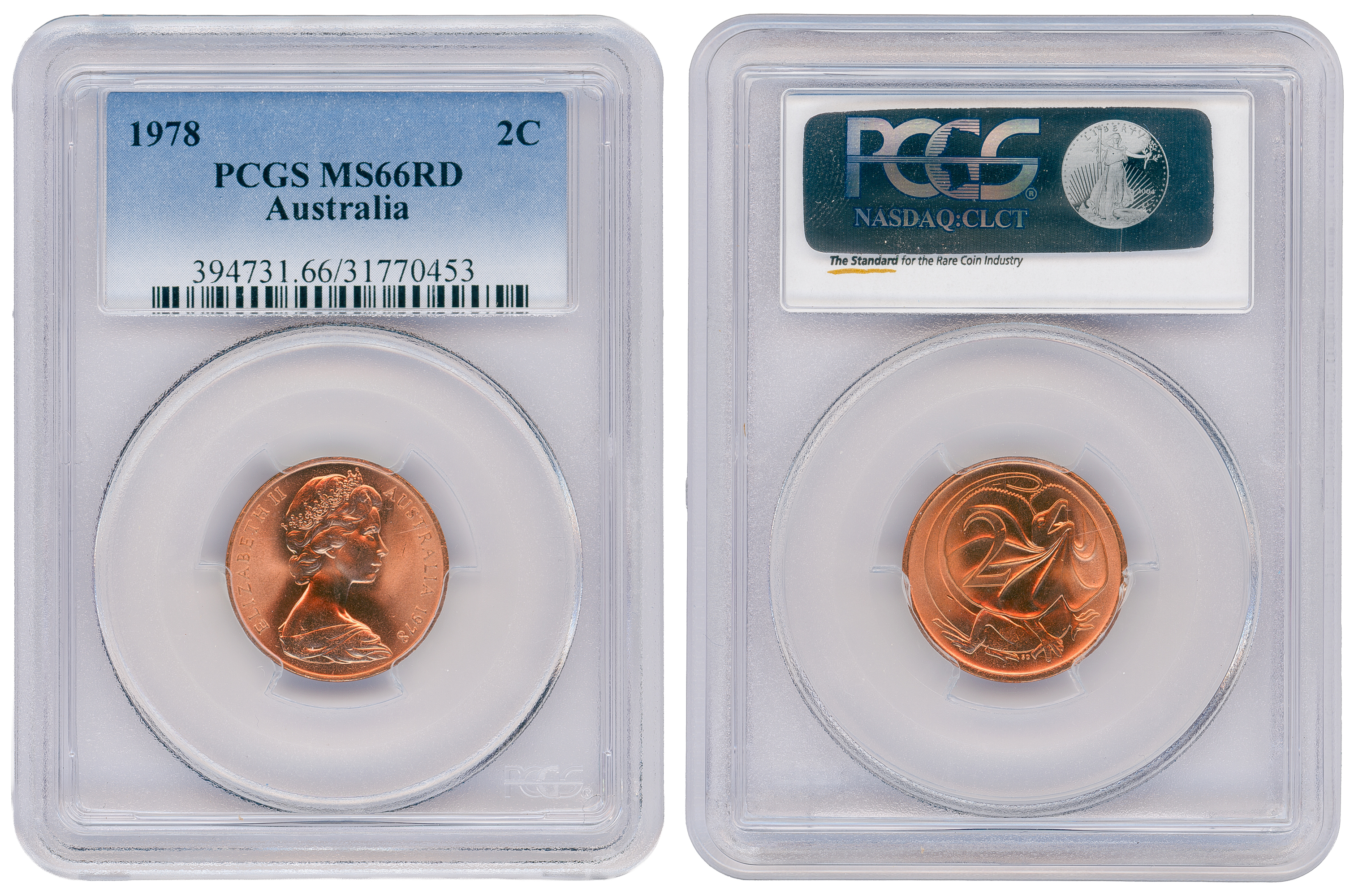 81 · Two Cent, 1978, PCGS MS66RD