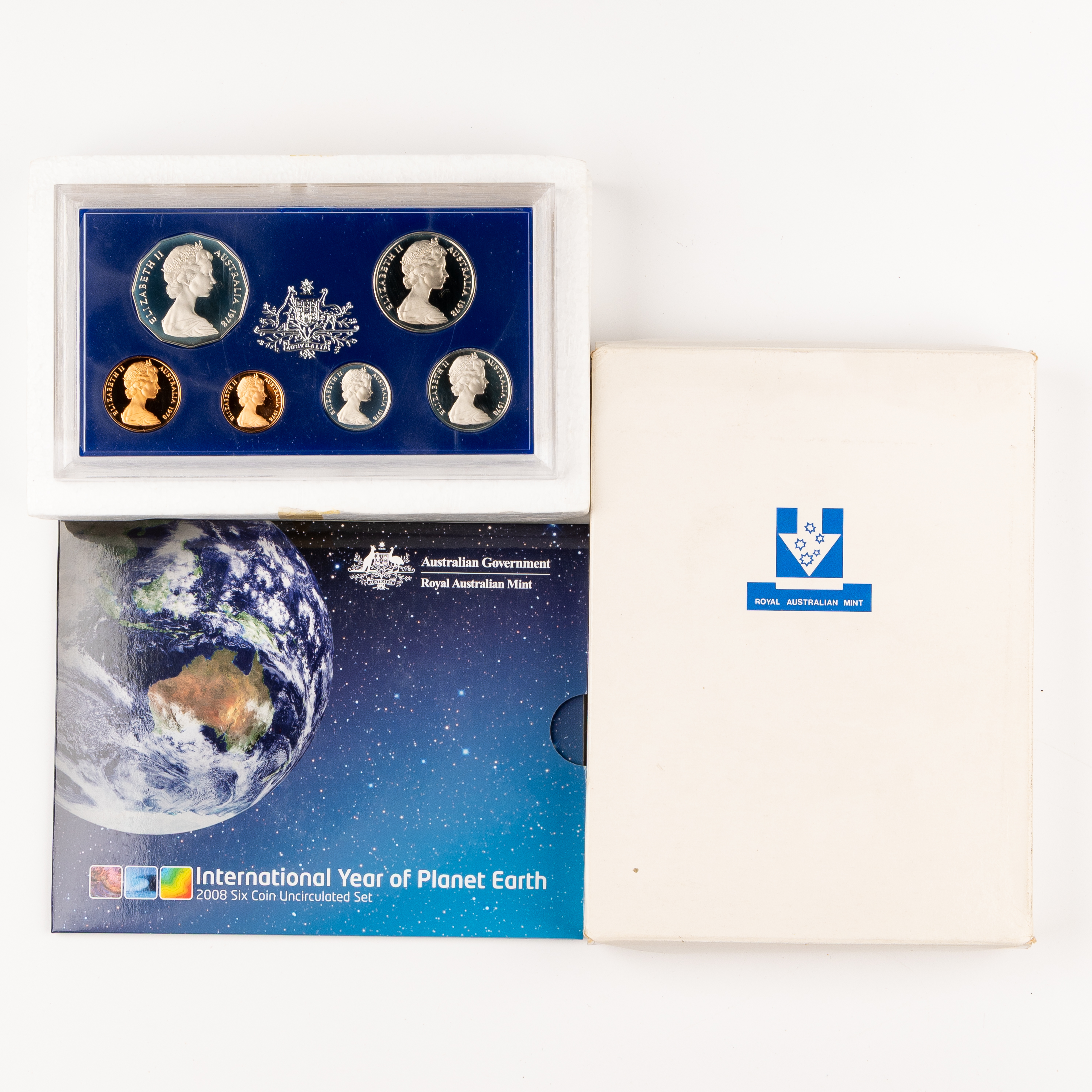 Elizabeth II, One Cent - One Dollar, 1978 - 1986, FDC