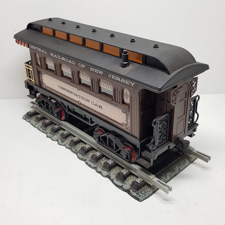 Jim Beam Decanter - Observation Car