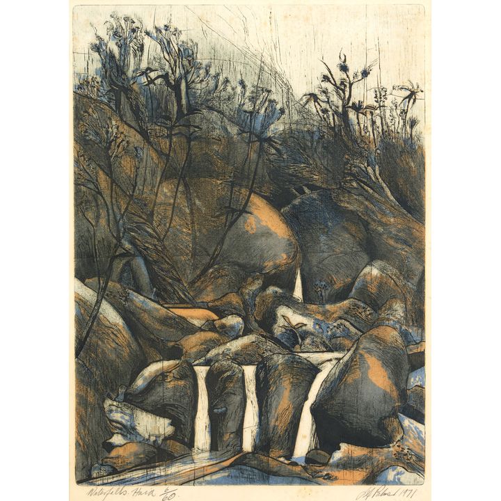 Stanley Palmer, Waterfalls, Huia