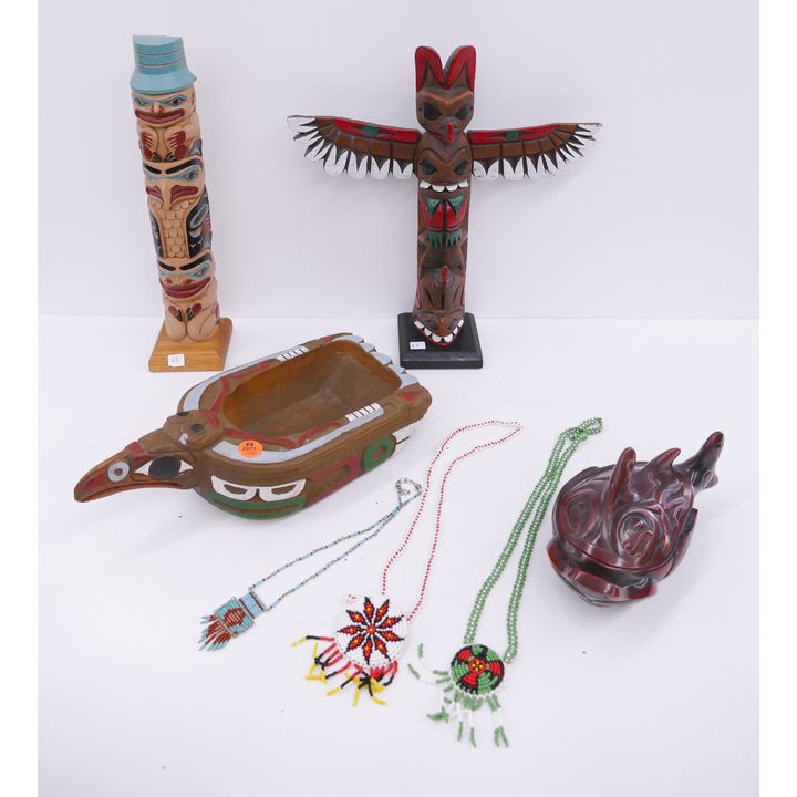 Box Totem Pole Models Etc- largest 13''