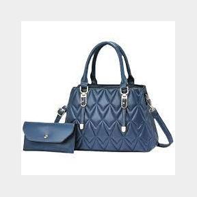 51496/683 BAGL PU Leather Ladies Handbag Shoulder Bag - Blue | SJ B1 (S4)CB