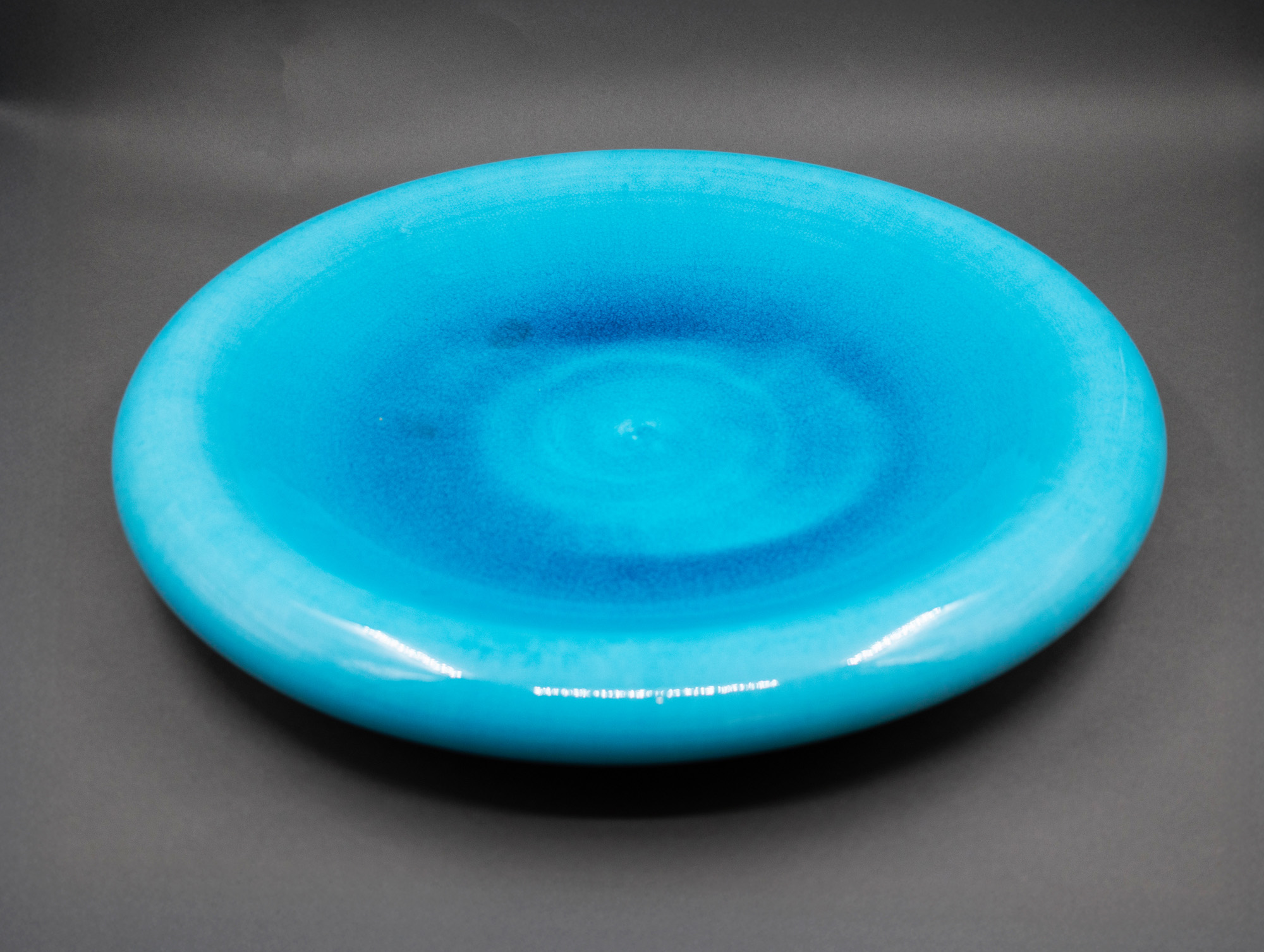 Peter Collis - Rolled edge charger — sold at auction in New Zealand for $500