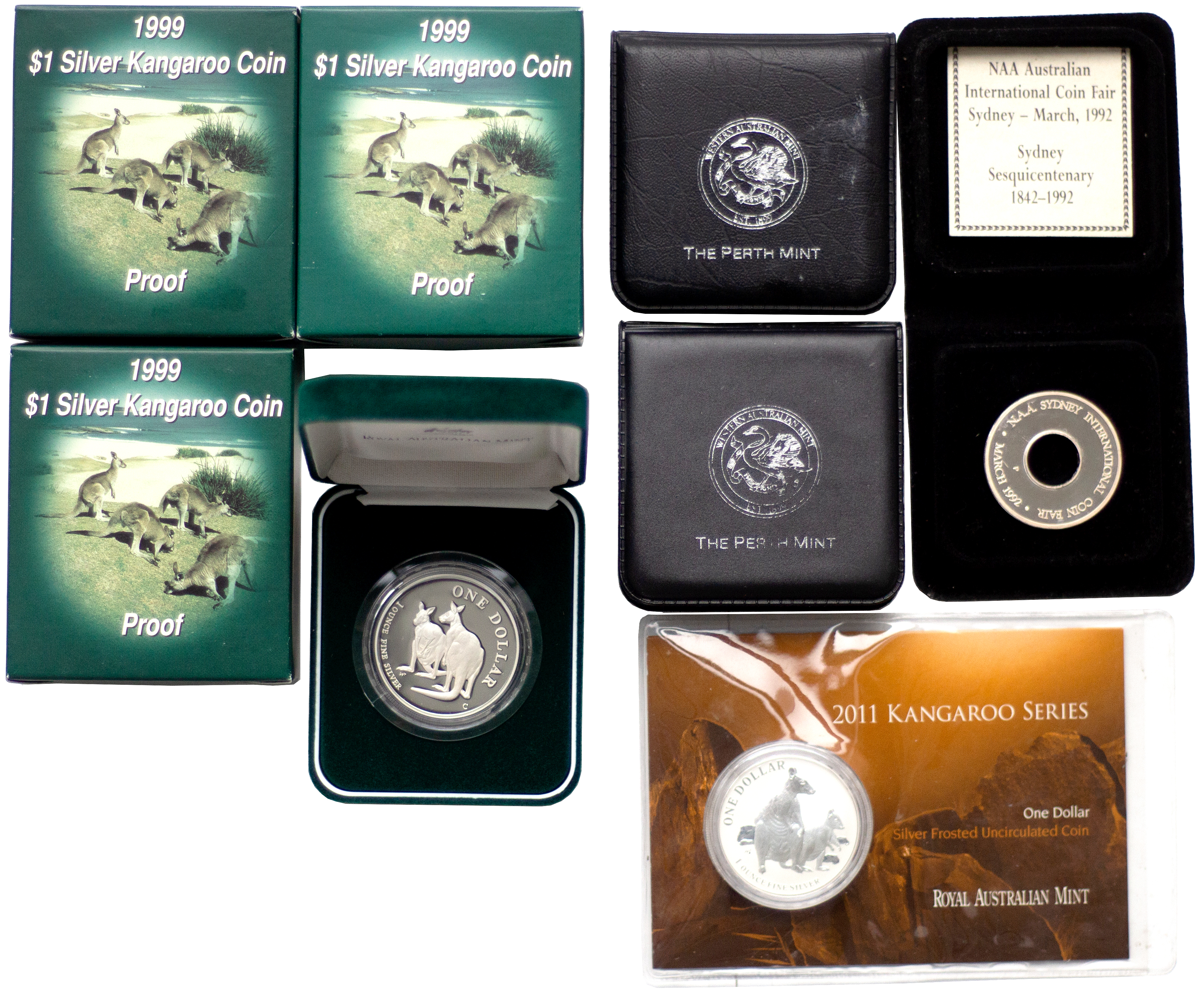 Elizabeth II, Kookaburra, 1990 & 1991, FDC