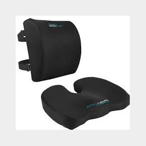 Simply Comfy Posture Corrector for Men Women Back Support Brace / Belt - Black - L - Bar 9902003823222-51748/8622