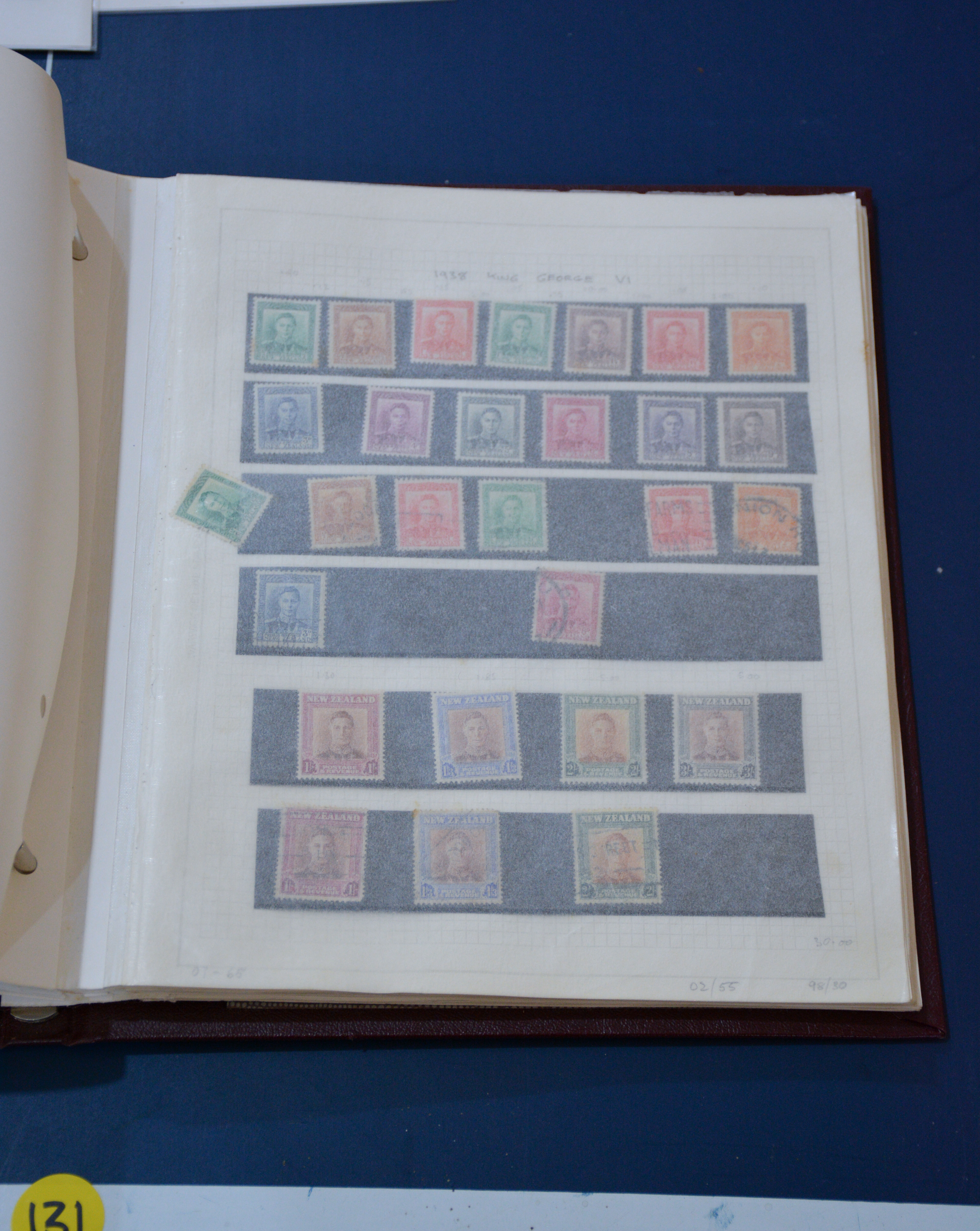 NZ Mint and Used in Album — sold at auction in New Zealand for $75