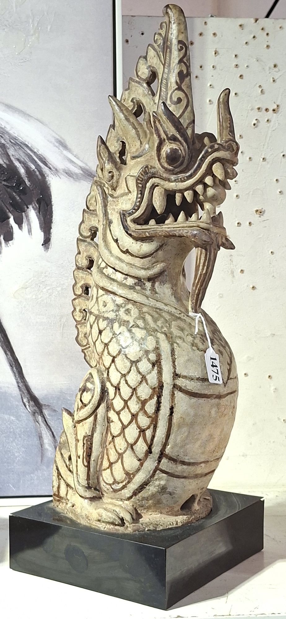 Thai Sawankhalok Makara Head