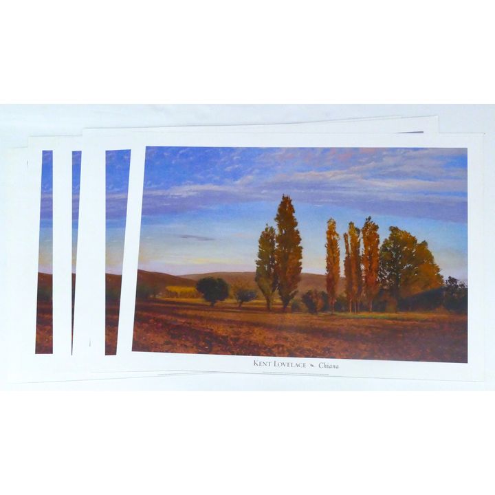 13pc Kent Lovelace ''Chiana'' Posters