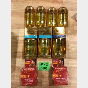 7X ARGAN OIL OF MOROCCO HYDRATING OIL & 2X CREME NATURE ARGAN OIL