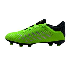 Mitzuma Nitro 8.2 Firm Ground Soccer Boots Green Unisex UK 9 | USED / TORN AT SOLE
