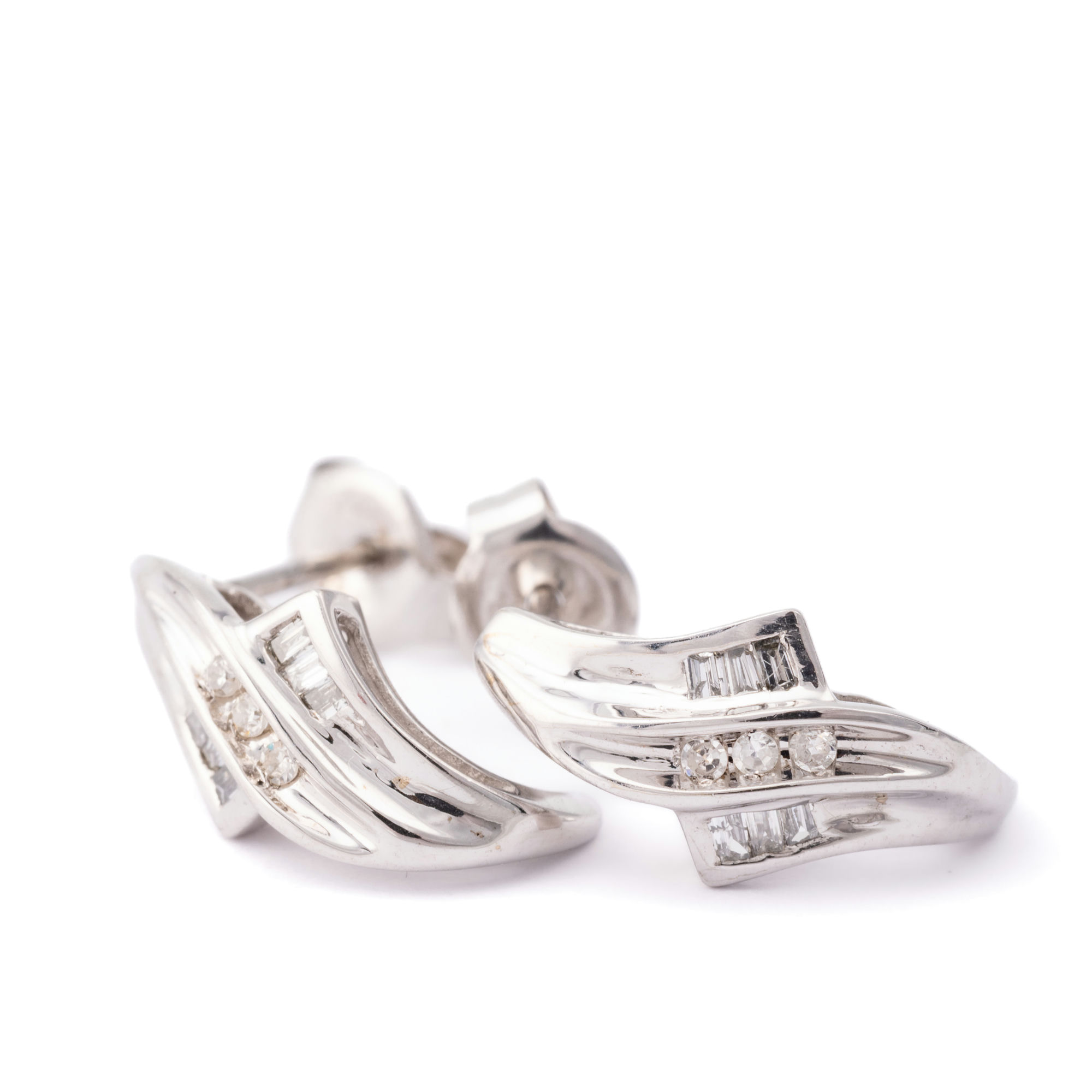 Diamond Earrings 9ct Gold,