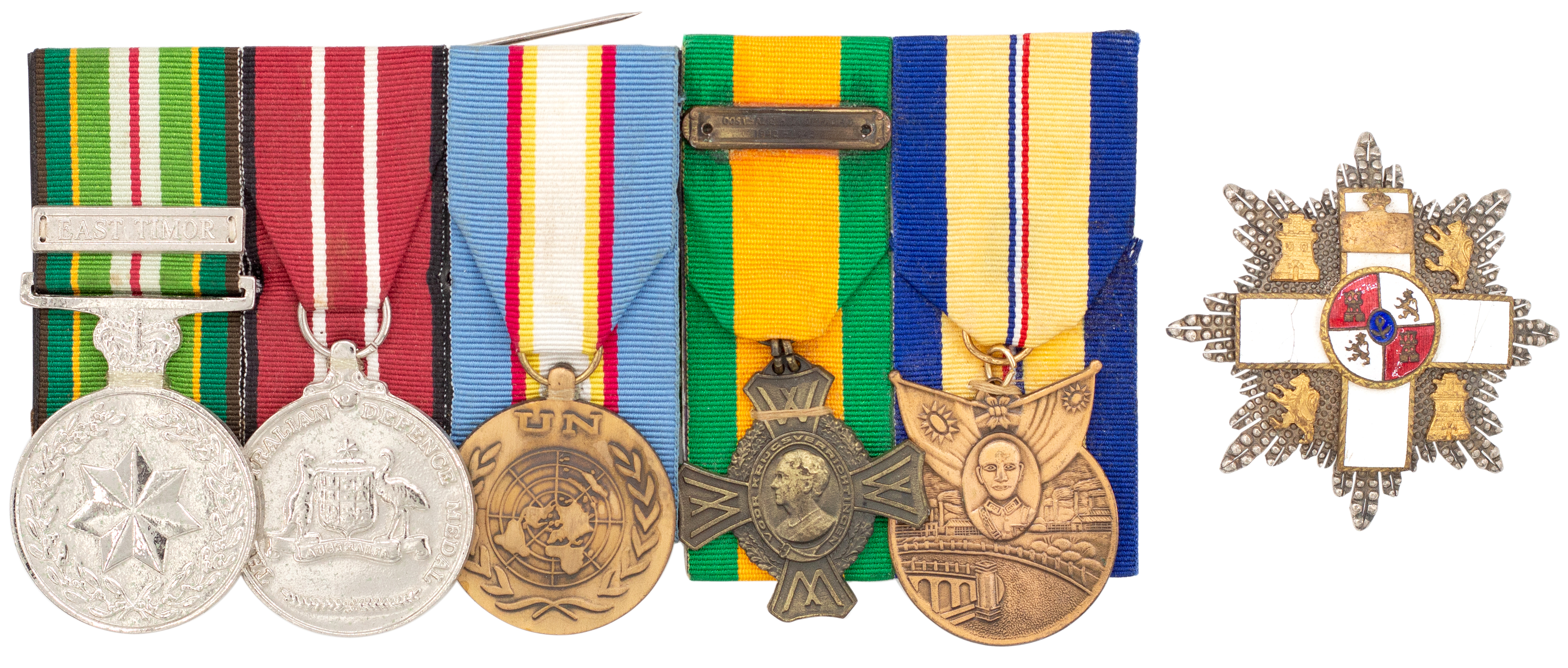 Spain, Spanish Civil War, Military Merit Breast Star, 1936 - 1939, VF