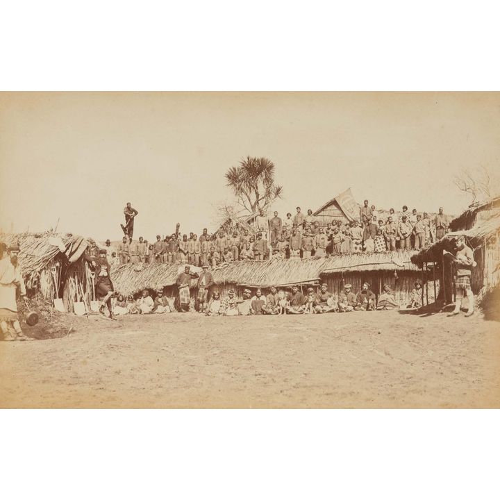 Photographer Unknown 'Māori Pah'