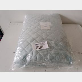 DIAMOND QUILT PILLOW SET - DUCK EGG - DIAMOND QUILT PILLOW SET