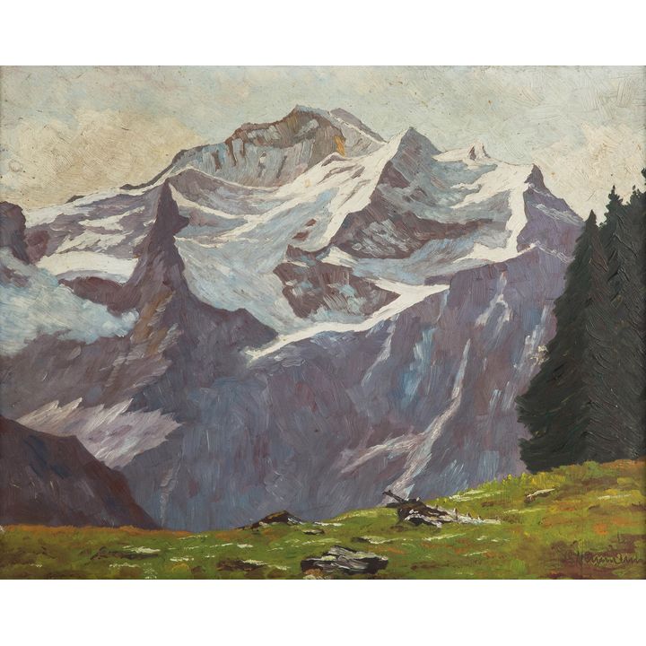 Gilbert Neumann | Pejzaż górski, 1928 r.