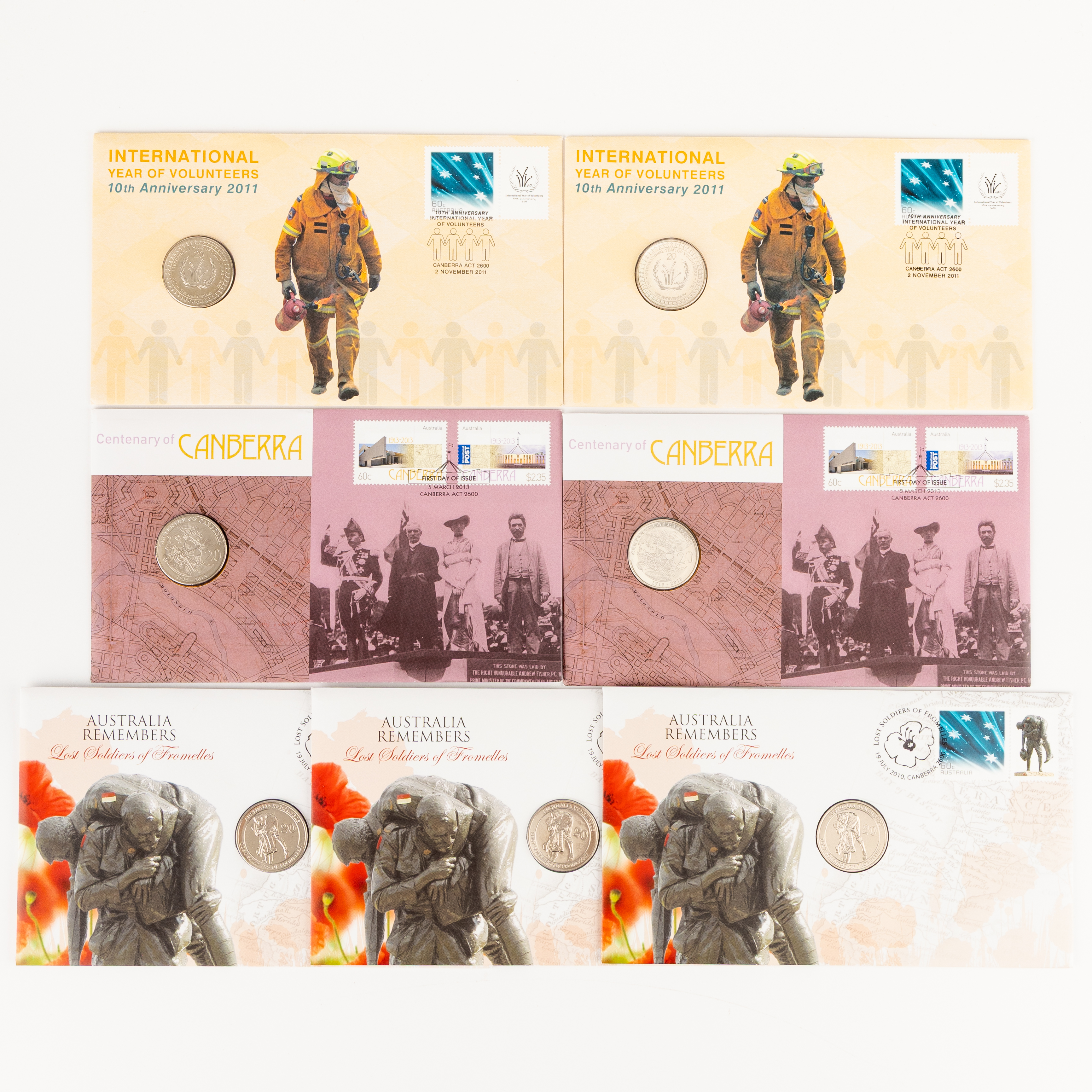 162 · Miscellaneous, Twenty Cents, 2010 - 2013,  UNC