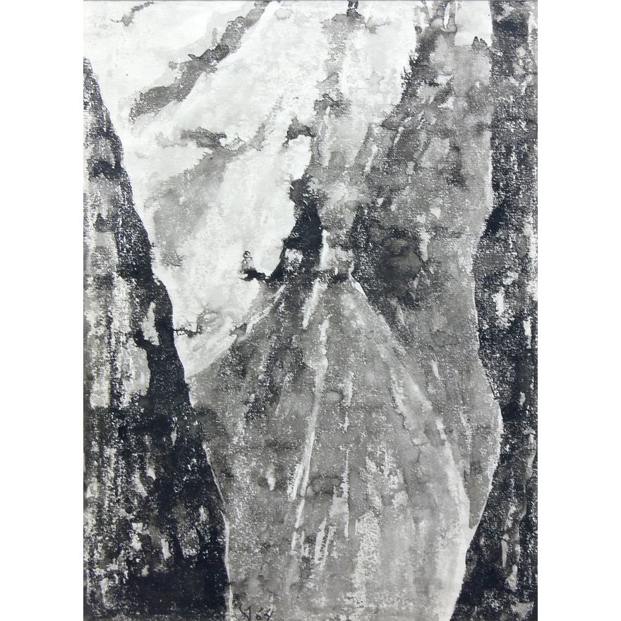 Adam Smolana | Bez tytułu z cyklu „Góry”, 1964 r.