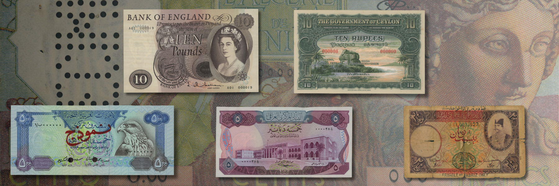 26300 - World & British Banknotes - e-Auction | Spink