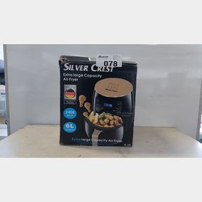 7-IN-1 AIR FRYER 6L WITH LED DISPLAY - S-18 - TOAST CHIPS FROZEN CHIPS MEAT CHICKEN LEG SHRIMP STEAK FISH PIZZA AND CAKE