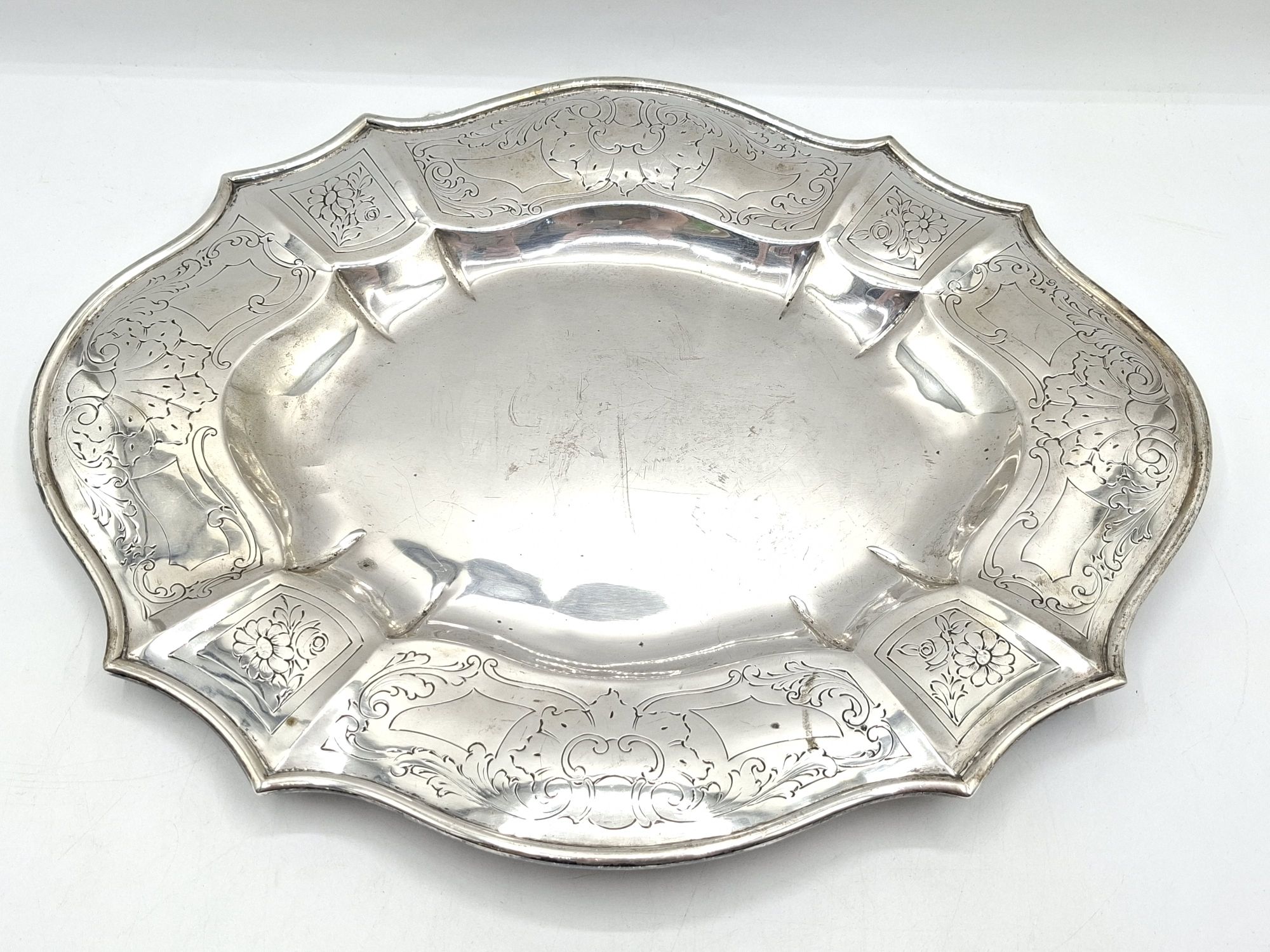 Continental 800 Silver Serving Tray