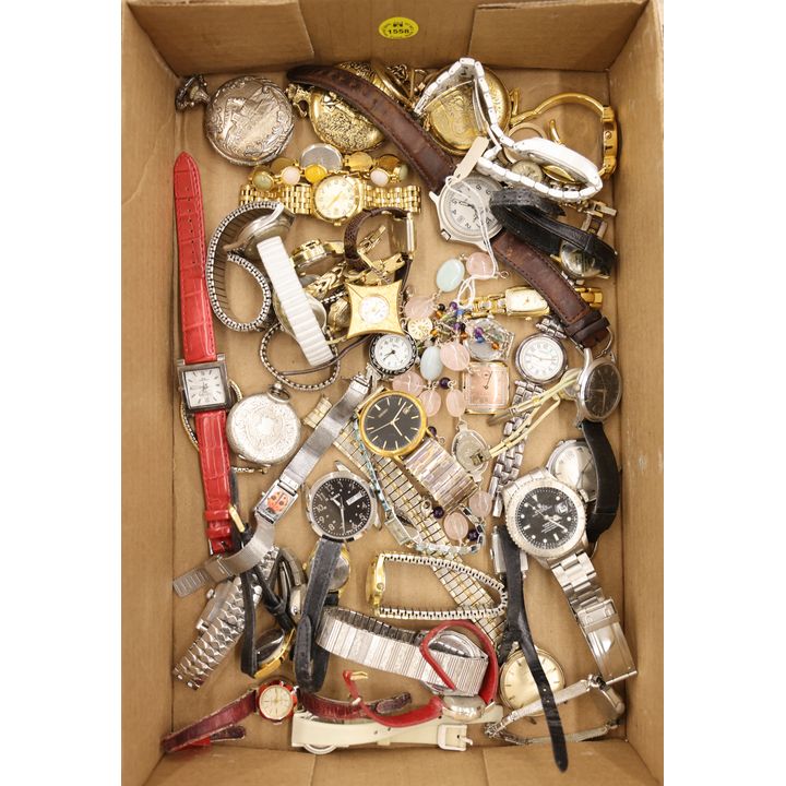 Box Vintage Wrist Watches etc.