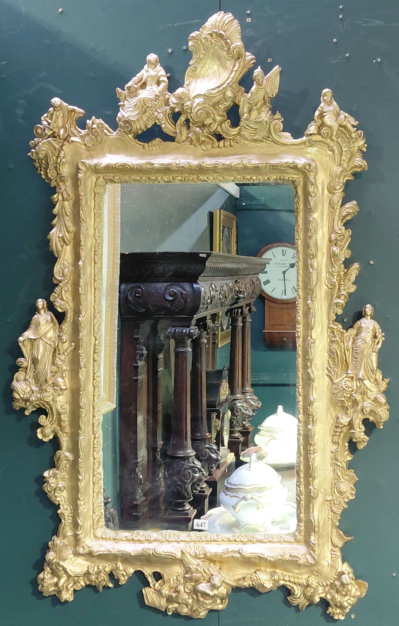 Renaissance Style Wall Mirror