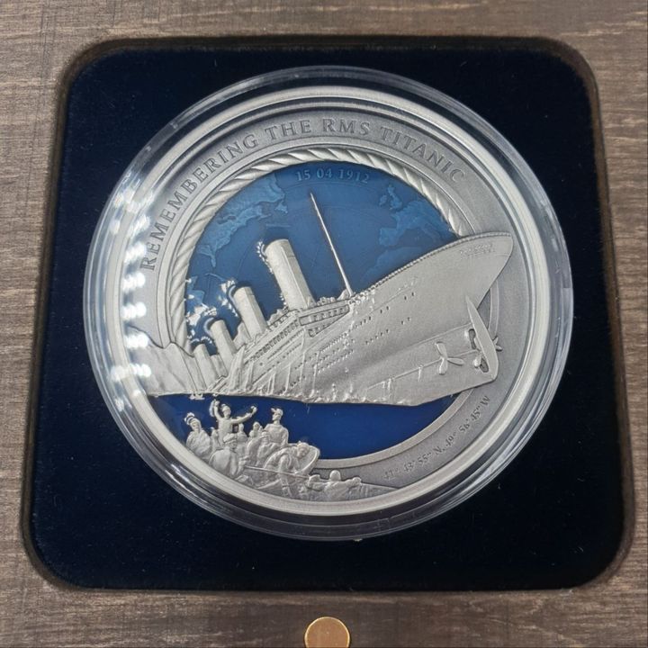 Titanic 3oz. Silver Proof Coin