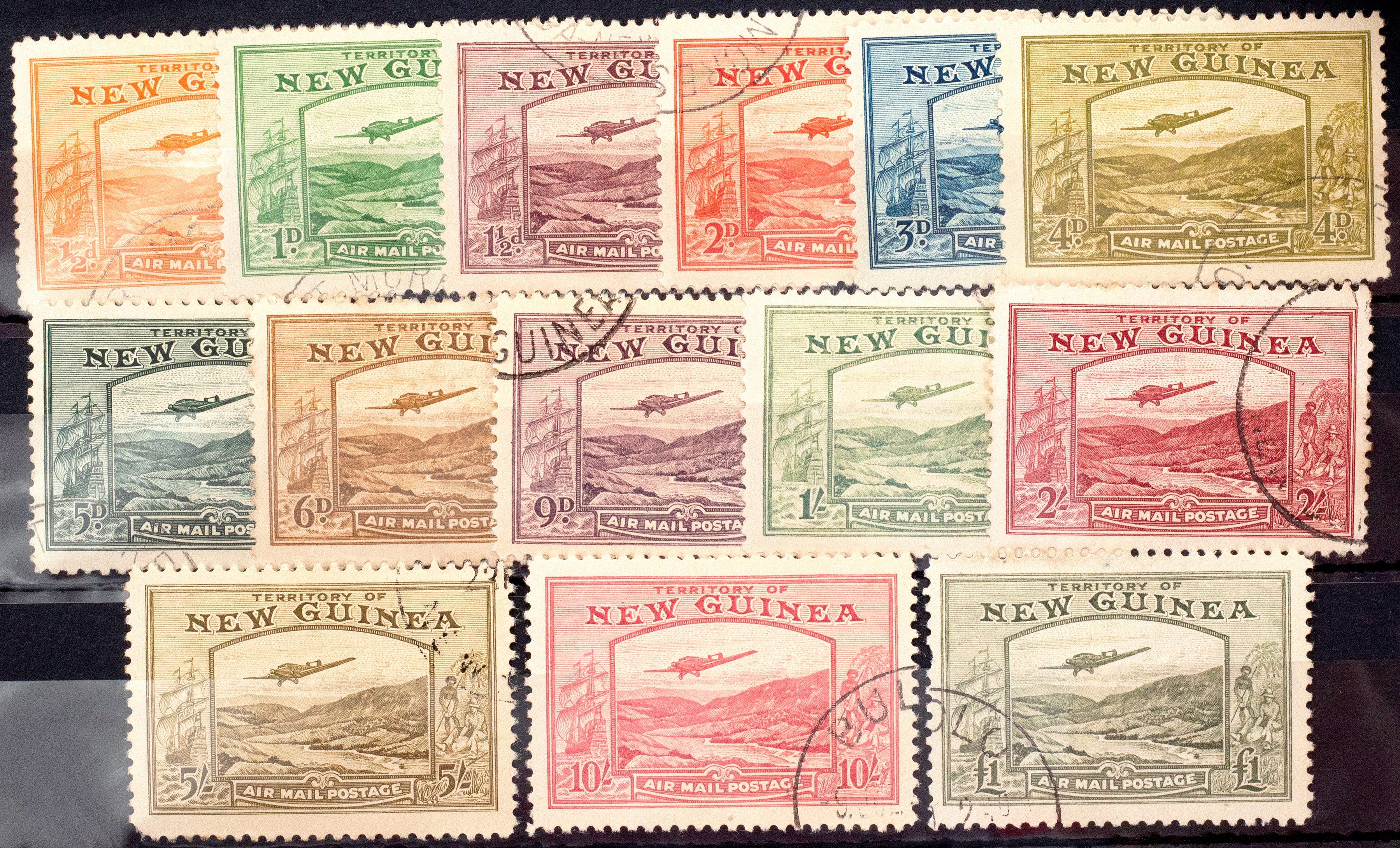 New Guinea, Bulolo Airmail, 1935, Good