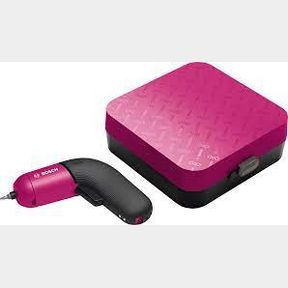 BRAND NEW - Bosch - Ixo VI Lithium Ion Cordless Screwdriver - Pink-50591/249 B4(s5)