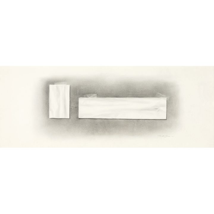 Martin Ball 'Study of Two Sheets of Paper'