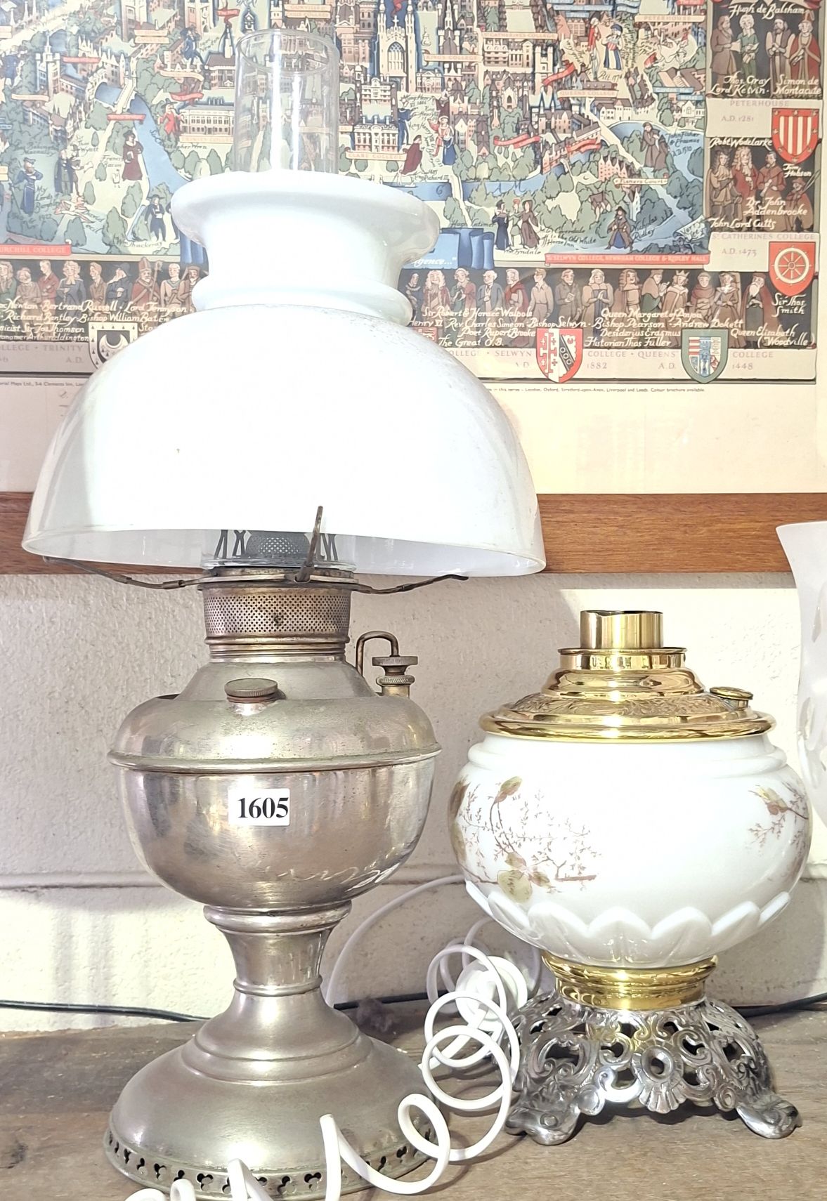 Two Kerosene Lamps
