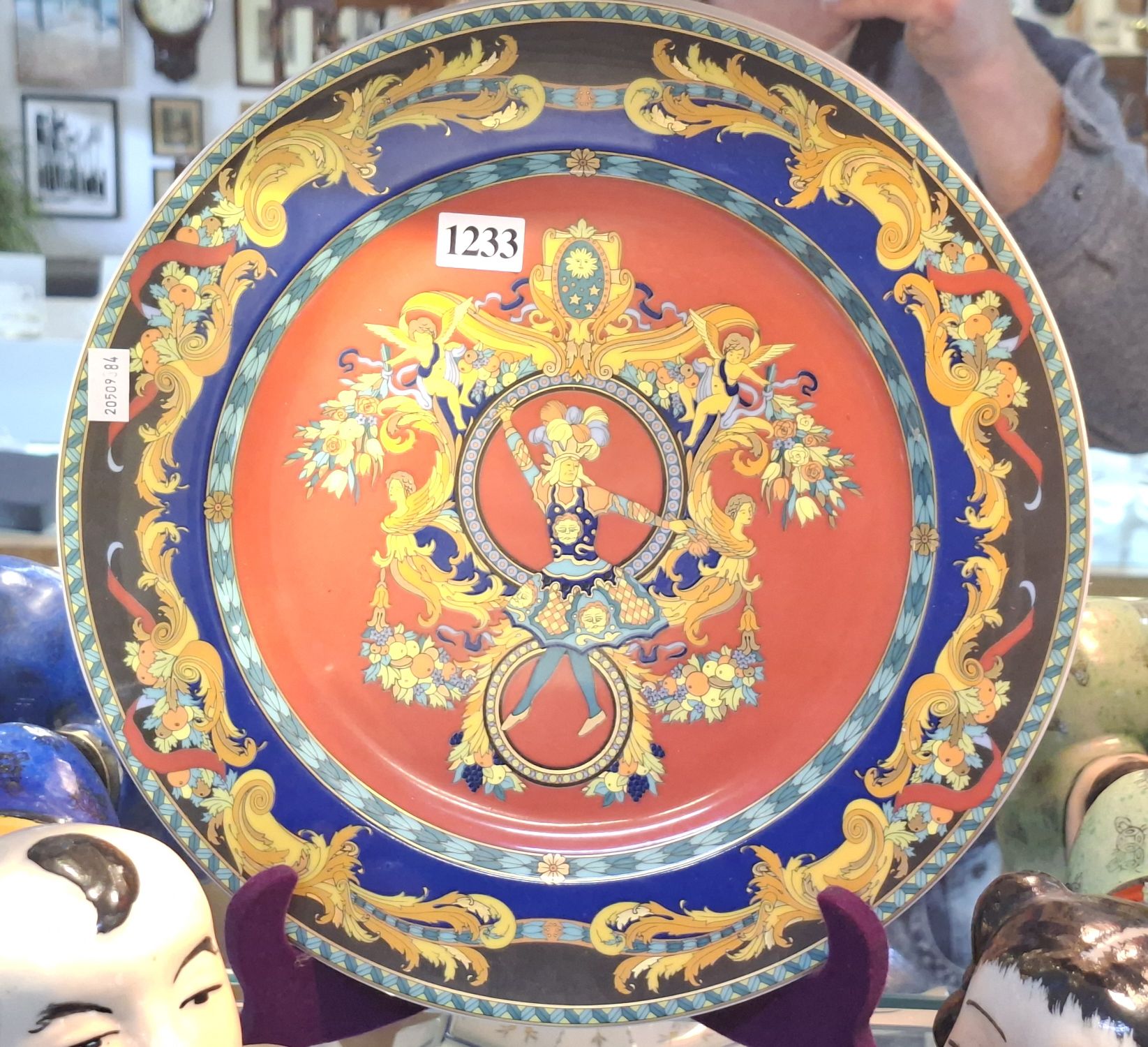 Versace 'Le Roi Soleil' Cabinet Plate