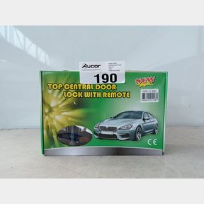 4 DOOR CENTRAL LOCKING KIT WITH REMOTE CONTROLS -