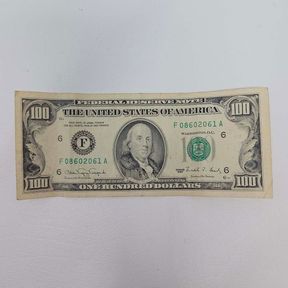 1990 $100 US Federal Reserve Note Atlanta Georgia