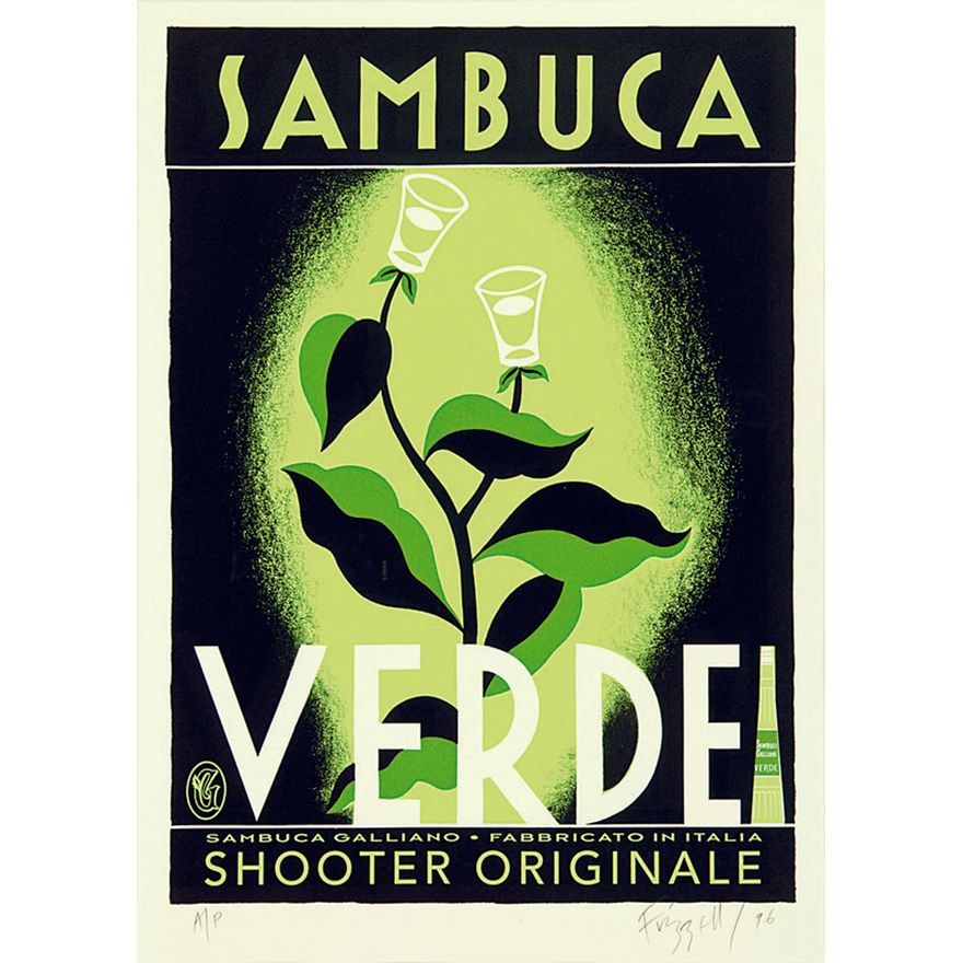 Dick Frizzell 'Sambuca Verde'
