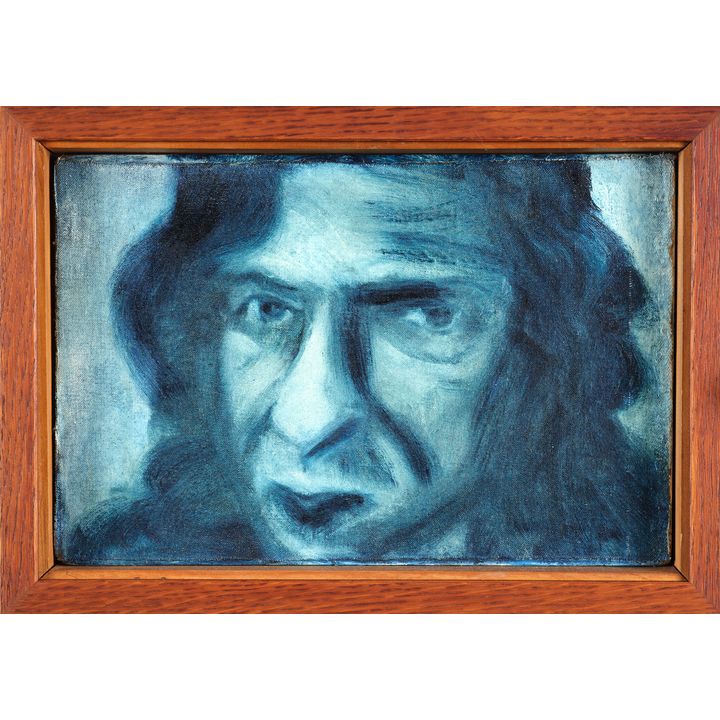 Tony Fomison 'Blue Self Portrait'