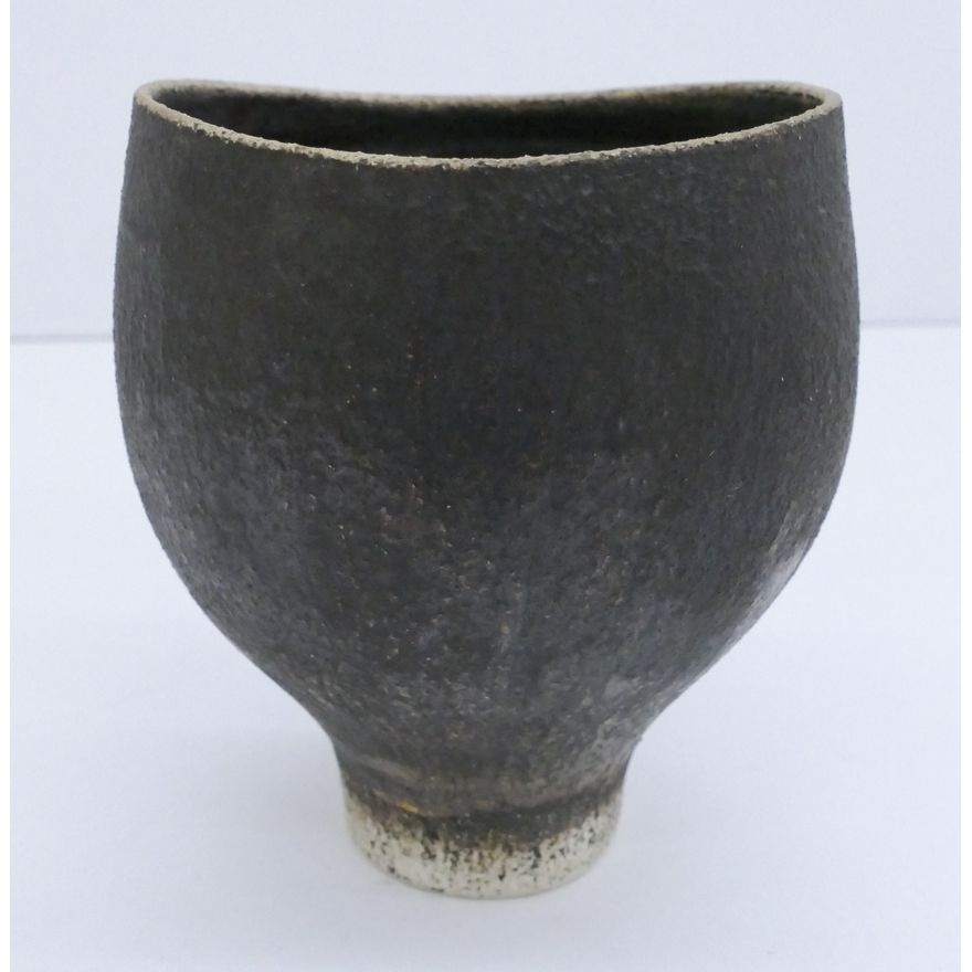 Hans Coper ''Footed Manganese Vessel'' Stoneware