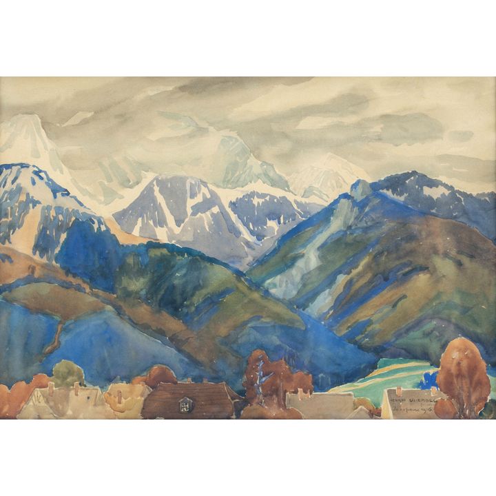 Henryk Uziembło | Zakopane. Jesienią w Tatrach, 1916 r.