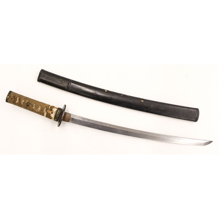 Antique Japanese Wakizashi Short Sword