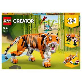 LEGO Creator 3in1 Majestic Tiger 31129 Building Toy Set (755 Pieces) |