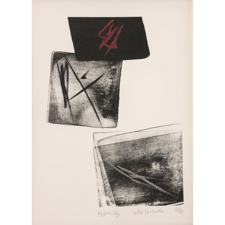 Toko Shinoda ''Affinity'' Lithograph